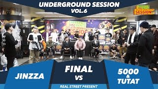 Final Jinzza vs 5000&TUTAT | Daejeon, South Korea | 2016 Underground Session Vol.6