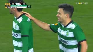 Golo Pedro Gonçalves: Sporting (5)-0 SC Braga - Liga Portugal bwin | SPORT TV