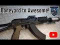 2nd hand airsoft AK boneyard rebuild