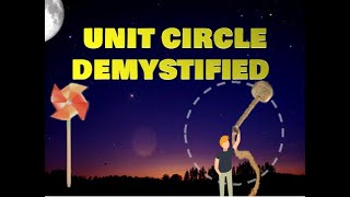 UNIT CIRCLE DEMYSTIFIED FINALLY! explained intuitively visualized application, purpose real life.