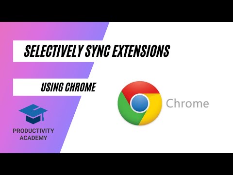 How To Not Sync Chrome Extensions Between Computers & Devices