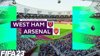 FIFA 23 | West Ham United vs Arsenal - 22/23 English Premier League Season - PS5 Gameplay