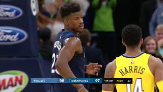 Jimmy Butler Goes for 39 Points in Wolves' OT Victory over Nuggets