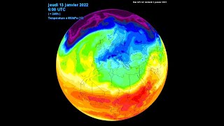 ▶ METEO-METEOCIEL 3D MODELLO GFS T850 HPA DAL 03.01.2022-12.01.2022