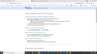 Google Sheets - Flippity