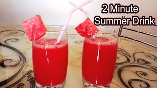 Refreshing Home made Watermelon Juice |ତରଭୁଜ ଜୁସ୍ | Summer Drink | Tarabhuja Juice |watermelon Juice