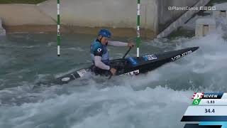 Vaclav Chaloupka CZE Semi Final / 2023 ICF Canoe Slalom World Championships \u0026 Olympic Qualifier