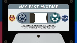 Reviewing the 2022 NFL Draft | NFC East Mixtape Vol 55 | Blogging the Boys
