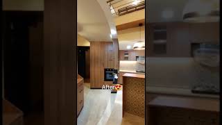 Before and After Kitchen Transformation | Best Kitchen Designs | Luxurious Modular Kitchen Designs