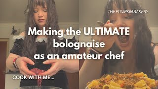 Making J Kenji Lopez Alt’s ULTIMATE bolognaise as an amateur chef