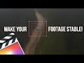 How To TRACK Objects & STABILIZE Footage FAST In FCPX With My FAVOURITE Plug In! Tutorial/Review!