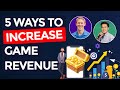 5 Ways to Increase Mobile Game Revenue