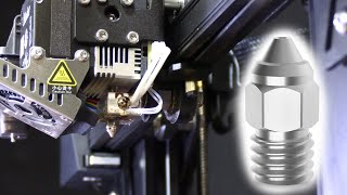 How to UPGRADE the NOZZLE in Creality Sprite Extruder to "HIGH FLOW NOZZLE" Ender 3 S1 - PRO - PLUS