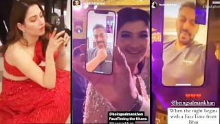 Salman Khan ने दुल्हन से वीडियो कॉल पर की बात, तमन्ना भाटिया बनी फोटोग्राफर
