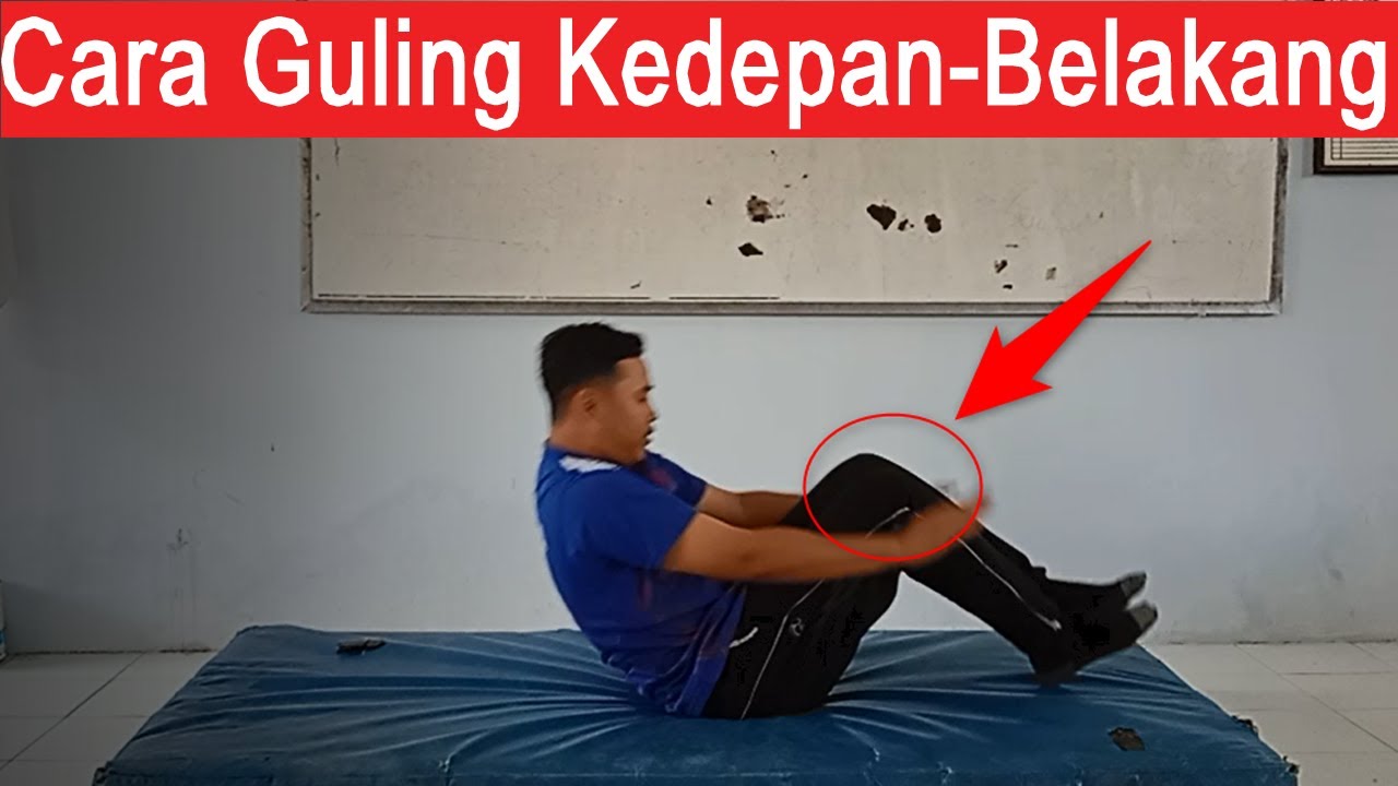 Cara Melakukan Roll Depan Dan Belakang Awalan Berdiri - YouTube