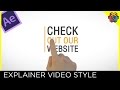 Explainer Video Style - After Effects Tutorial