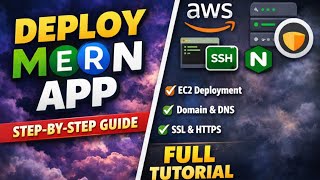 Deploy Node.js + Express & Vite App on AWS EC2 | Nginx, Custom Domain & SSL (Step-by-Step)