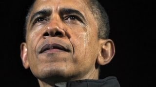 Big deal? Obama cries in last speech
