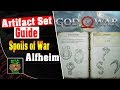 God of War - All Artifact Locations for Alfheim - Spoils of War Artifact Set