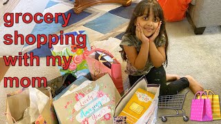 I helped my Mommy with the Grocery shopping 🛒 | Anaya