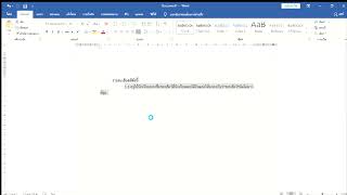 วิธีบีบอัดระยะห่างตัวหนังสือให้อยู่บรรทัดเดียวกันใน Word