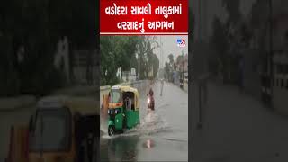 વડોદરા સાવલી તાલુકામાં વરસાદનું આગમન | Shorts | Gujarat Rains | Vadodara | Monsoon | TV9GujaratiNews