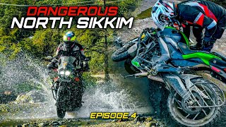 North Sikkim এর Lachung Explore করতে গিয়ে বিরাট বড় বিপদ ঘটে গেল 😰 Dangerous road of North Sikkim