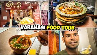 Varanshi famous food || The Most Iconic Street Food in Varanasi || shree ji malaiyo varanasi ||