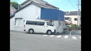 牧之原市の風景・車窓より相良地区