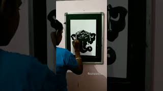 Ganesha chaturthi Ganesha painting 🙏#viral #ganeshchaturthi #ganesh #trending