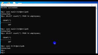 Oracle Database 12c: SQL Workshop - Revoking object privileges