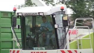 Silage 2011 Quigleys Harvesting Wholecrop Triticale with Claas Jaguar 890