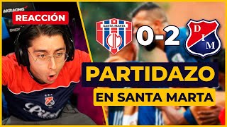 HINCHA del DIM REACCIONA | Unión Magdalena 0 vs Medellín 2 | untalsebs