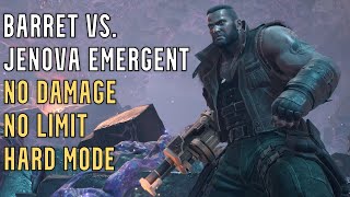 FFVII Rebirth - Barret vs. Jenova Emergent (No Damage, No Limit, Hard Mode)