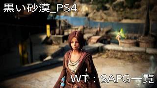 黒い砂漠 PS4 WT（ウィッチ）SAFG無敵スキル一覧