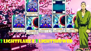 (YGOPRO)3 Lightflare e 3 Lightshower in 1st Turn,Flower Cardian deck,Chojiro Tokumatsu