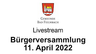 Bürgerversammlung 2022