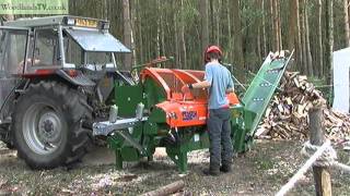 Posch log splitter for firewood