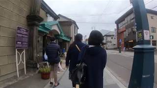 Walking down Sakaimachi Street - Otaru, Hokkaido, Japan (1080p HD)