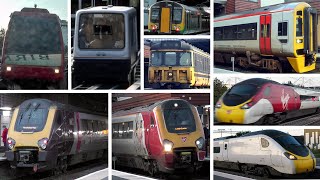 Many Different Trains at Birmingham International Railway Station