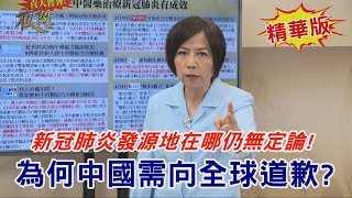 2020.03.02黃智賢夜問(精華版)#2- 新冠肺炎發源地在哪仍無定論! 為何中國需向全球道歉?