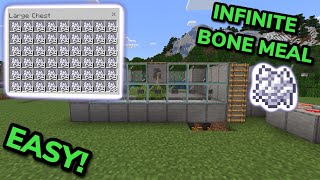 SIMPLE 1.21 MOSS BONE MEAL FARM TUTORIAL in Minecraft Bedrock (MCPE/Xbox/PS/Switch/PC)