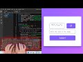 ASMR Programming - Captcha Generator Using HTML CSS & JavaScript - No Talking
