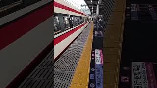 東武200系207f 回送電車　春日部駅通過シーン