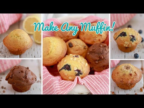 Crazy Muffins: One Muffin Recipe with Endless Flavor Variations! Crazy Muffins: One Muffin Recipe with Endless Flavor Variations!