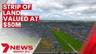 One home on a long strip of land at The Ponds worth $50 million | 7NEWS