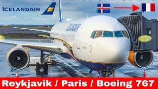 [ICELANDAIR] BOEING 767  FLIGHTREPORT |  Reykjavík 🇮🇸 to Paris CDG 🇫🇷 (2022)