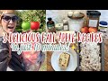 3 EASY APPLE DESSERT RECIPES 🍎 | KITCHEN MOTIVATION | HAPPY FALL