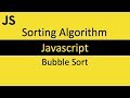 Bubble sort in javascript