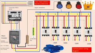 3 Phase Distribution Board Wiring Diagram Mdb Main Distribution Boards ...